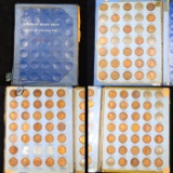 Near Complete Lincoln cent Book 1909-1945 89 coins