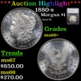 ***Auction Highlight*** 1880-s Morgan Dollar $1 Graded ms66+ By SEGS (fc)