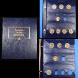 Partial Sysan B. Anthony Dollar Book 1979-1981 13 coins