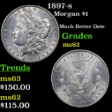1897-s Morgan Dollar $1 Grades Select Unc