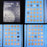 Near Complete Lincoln cent Book 1941-1974 83 coins