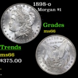 1898-o Morgan Dollar $1 Grades GEM+ Unc
