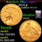 ***Auction Highlight*** 1914-p Gold Indian Quarter Eagle $2 1/2 Graded Select Unc By USCG (fc)