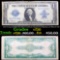 1923 $1 large size Blue Seal Silver Certificate, Signatures of Speelman & White Fr-239 Grades vf, ve