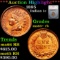 ***Auction Highlight*** 1895 Indian Cent 1c Graded ms65+ rb By SEGS (fc)
