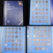 Complete Lincoln Cent Book 1941-1974 87 coins