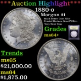 ***Auction Highlight*** 1880-o Morgan Dollar $1 Graded Choice+ Unc By USCG (fc)