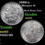 1889-o Morgan Dollar $1 Grades Select Unc