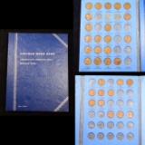 Partial Lincoln cent Book 1941-1958 33 coins