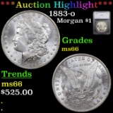 ***Auction Highlight*** 1883-o Morgan Dollar $1 Graded ms66 By SEGS (fc)