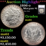 ***Auction Highlight*** 1896-o Morgan Dollar $1 Graded ms61 By SEGS (fc)