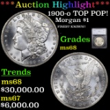 *Highlight Of Entire Auciton* 1900-o TOP POP! Morgan Dollar $1 Graded ms68 By SEGS (fc)