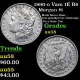 1890-o Vam 1E R6 Morgan Dollar $1 Grades Choice AU/BU Slider