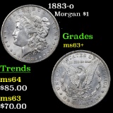 1883-o Morgan Dollar $1 Grades Select+ Unc