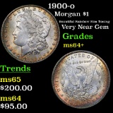 1900-o Morgan Dollar $1 Grades Choice+ Unc