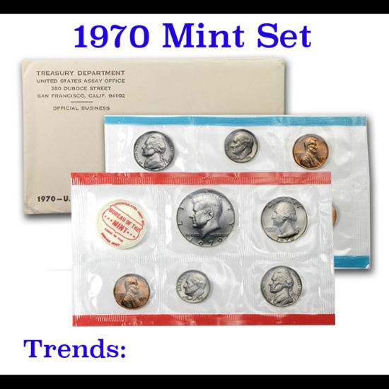 1970 United States Mint Set in Original Government Packaging