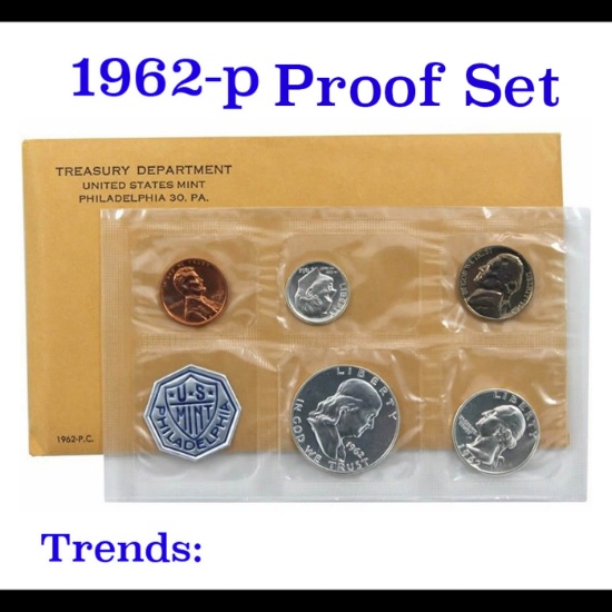 1962 Proof Set in original mint packaging