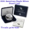 2015 1 oz .999 fine Proof Silver American Eagle orig box w/COA