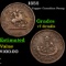 1852 Canadian Penny Grades vf details
