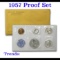 1957 Proof Set 5 coins
