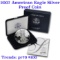 2007-w 1 oz .999 fine Proof Silver American Eagle orig box w/COA