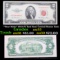 *Star Note* 1953 $2 Red Seal United States Note Grades Select AU