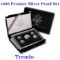 1998 United States Mint Premier Silver Proof Set in Display case