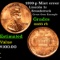 1999-p Mint error Lincoln Cent 1c Grades GEM Unc RB