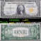 1935A $1 Silver Certificate North Africa, Signatures of Julian & Morgenthau Grades CU