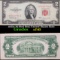 1953c $2 Red Seal United States Note Grades xf