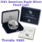 2015 1 oz .999 fine Proof Silver American Eagle orig box w/COA
