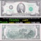 *Star Note* 2003 $2 Green Seal Federal Reserve Note (Minneapolis, MN,) Grades Select CU