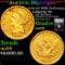 ***Auction Highlight*** 1846-d/d RPM Dahlonega Gold Liberty Half Eagle $5 Graded Choice AU/BU Slider
