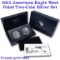 2013-W West Point 2 coin Silver Set Commemorative $1 orig box w/COA