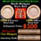 Mixed small cents 1c orig shotgun roll, 1919-s Wheat Cent, 1896 Indian cent other end, McDonalds Wra