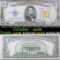 1934A $5 Silver Certificate North Africa, Signatures of Julian & Morgenthau Grades Choice AU/BU Slid