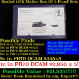 ***Auction Highlight*** Original sealed box 4- 1978 United States Mint Proof Sets (fc)