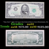 **Star Note** 1963a $50 Green Seal Federal Reserve Note (Philadelphia, PA) Grades Select AU