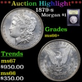 ***Auction Highlight*** 1879-s Morgan Dollar $1 Graded GEM++ Unc By USCG (fc)