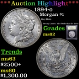 ***Auction Highlight*** 1894-o Morgan Dollar $1 Graded Select Unc By USCG (fc)