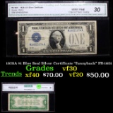 1928A $1 Blue Seal Silver Certificate 