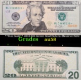 **Star Note** 2013 $20 Green Seal Federal Reserve Note Grades Choice AU/BU Slider
