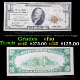 1929 $10 National Currency 'The First National Bank & Trust Co. Of Schuylkill Haven, PA' Type 2 Grad