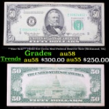 **Star Note** 1950d $50 Green Seal Federal Reserve Note (Richmond, VA) Grades Choice AU/BU Slider