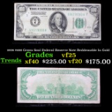 1928 $100 Green Seal Federal Reserve Note Reddemable In Gold Grades vf+
