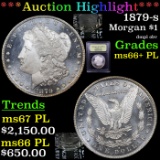 ***Auction Highlight*** 1879-s Morgan Dollar $1 Graded GEM++ PL By USCG (fc)