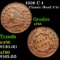 1826 C-1 Classic Head half cent 1/2c Grades xf+