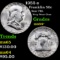 1952-s Franklin Half Dollar 50c Grades Choice+ Unc