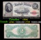 1917 $2 Large Size Legal Tender Note FR-60 Thomas Jefferson\ Grades vf+