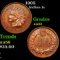 1905 Indian Cent 1c Grades Choice AU